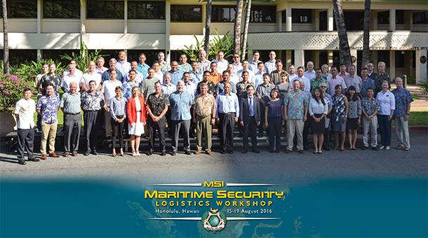 Maritime Security Logistics Workshop Group Photo